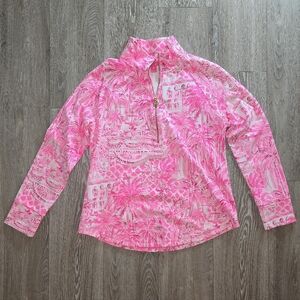 New! Lilly Pulitzer Pink Pullover